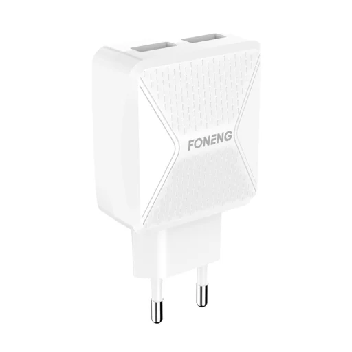Foneng EU50 GaN, 35W 2x USB-C Type-C Lightning-ra töltő (fehér) - 2