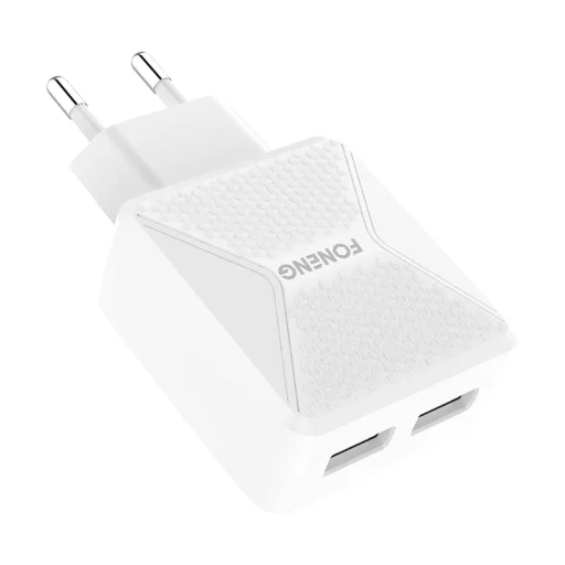 Foneng EU50 GaN, 35W 2x USB-C Type-C Lightning-ra töltő (fehér) - 4