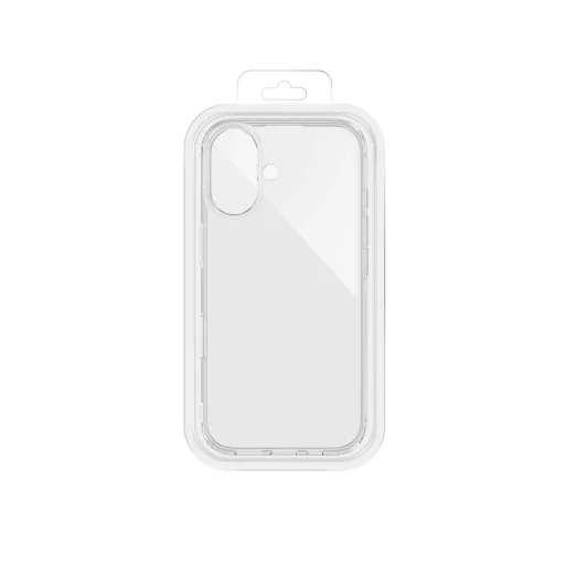  iPhone 17 Pro 6,3" Átlátszó Slim 2 mm Box tok - 6