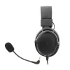 HDP White Shark GH-2341B/G GORILLA  gamer fejhallgató mikrofonnal - fekete/ezüst thumbnail