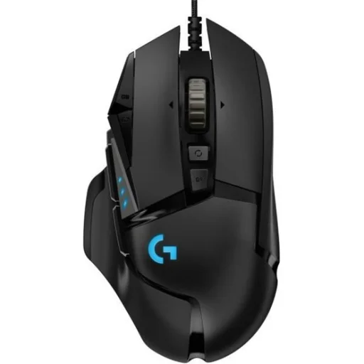 Mouse Logitech G502 Hero Gamer egér - Fekete - 1