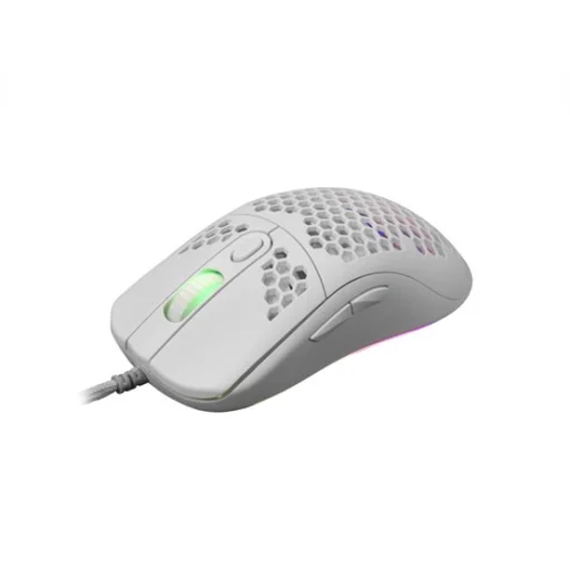 Mouse White Shark GM-5007W Galahad gamer egér - fehér - 1