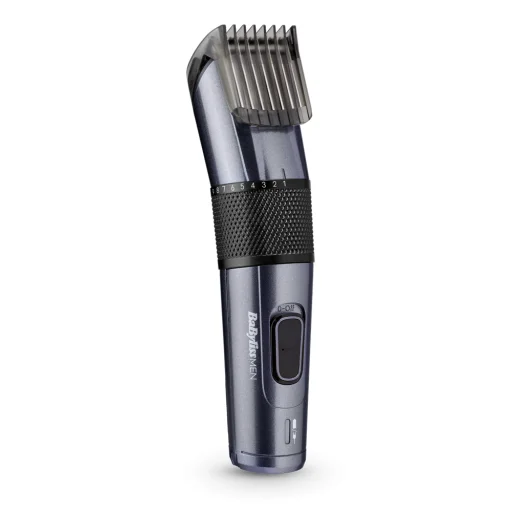 BaByliss E976E Titanium vezetékes/vezeték nélküli hajvágó, kék - 1