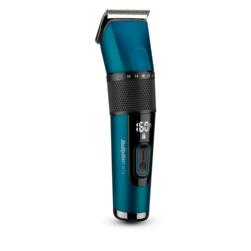 BaByliss E990E Digital Japanese Steel vezetékes/vezeték nélküli hajvágó, zöldeskék - 2