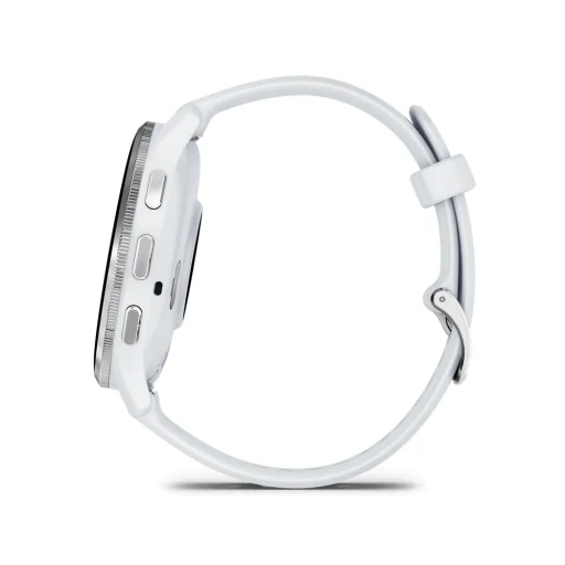 GARMIN Venu 3 sandstone, silver frame, silicone band - 4