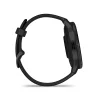 GARMIN Venu 3 black, black frame, silicone band - 5