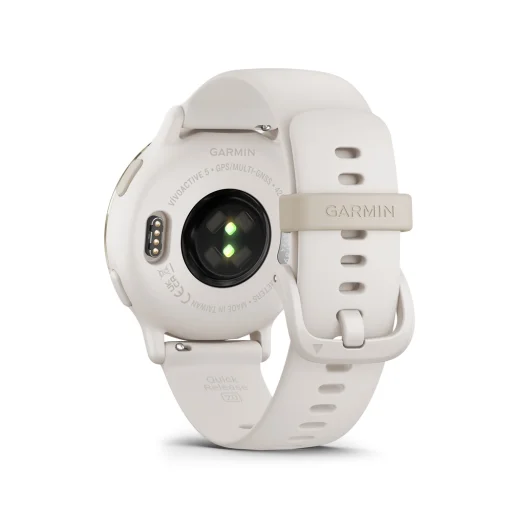 GARMIN Vivoactive 5, Ivory and Cream Gold, WW - 4
