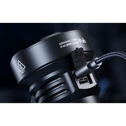 Zseblámpa Superfire L20, 5000lm, USB-C - 7