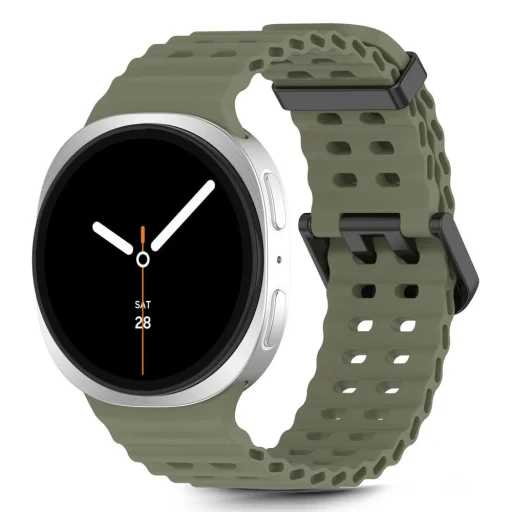 Tech-protect Iconband Pro Samsung Galaxy Watch 8 / Classic (40 / 44 / 46 mm) Katonazöld - 2