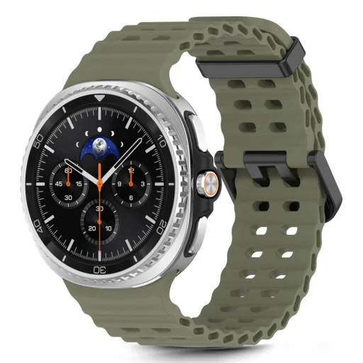 Tech-protect Iconband Pro Samsung Galaxy Watch 8 / Classic (40 / 44 / 46 mm) Katonazöld - 1