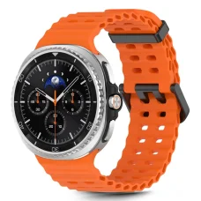 Tech-protect Iconband Pro Samsung Galaxy Watch 8 / Classic (40 / 44 / 46 mm) Napkitörés narancs