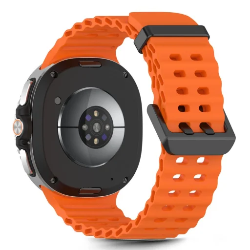 Tech-protect Iconband Pro Samsung Galaxy Watch 8 / Classic (40 / 44 / 46 mm) Napkitörés narancs - 3