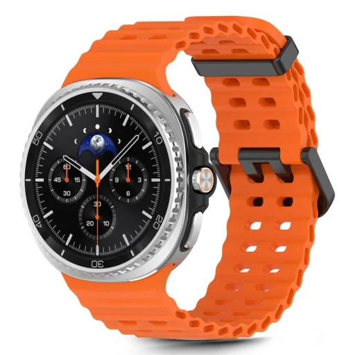 Tech-protect Iconband Pro Samsung Galaxy Watch 8 / Classic (40 / 44 / 46 mm) Napkitörés narancs - 1