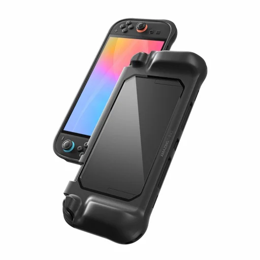 AmazingThing PlayShield Bunker védőtok Nintendo Switch 2 - Fekete - 1