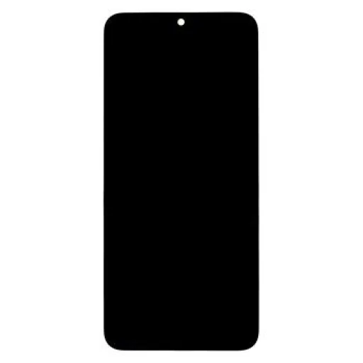 LCD kijelző + Érintőképernyős egység + Előlap + Töltőpanel Samsung A057 Galaxy A05s Fekete (Service Pack) - 1