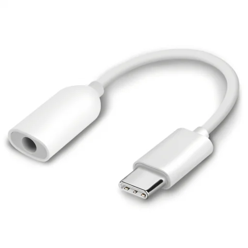 USB-C - 3.5mm audio adapter Xiaomi, fehér - 1