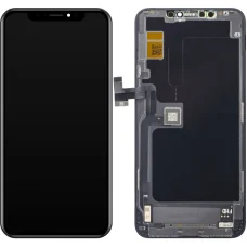 Apple iPhone 11 Pro Max LCD kijelző modul, In-Cell IC verzió, fekete