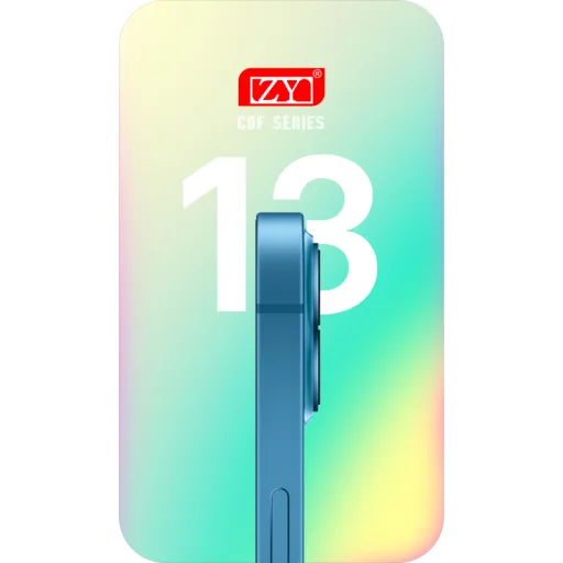 LCD kijelző modul ZY Apple iPhone 13 - In-Cell IC verzió, fekete - 4