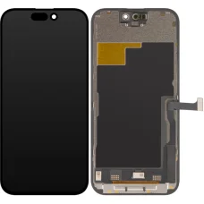 LCD kijelző modul ZY Apple iPhone 15 Pro készülékhez, In-Cell IC verzió, fekete