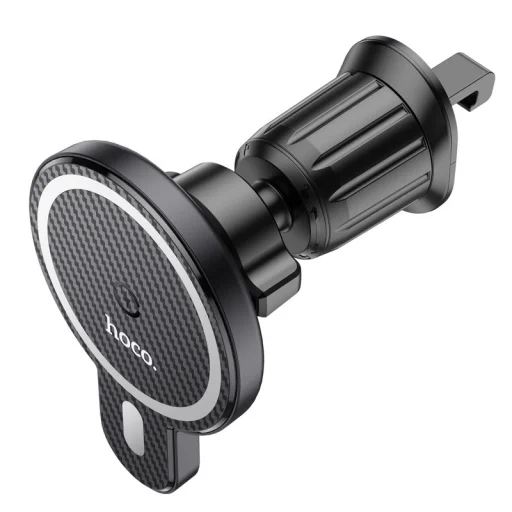 Vezeték nélküli autós töltő Hoco CA85, 15W, 1.67A, Fekete - 2