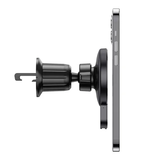 Vezeték nélküli autós töltő Hoco CA85, 15W, 1.67A, Fekete - 9