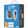 Autós töltő Blue Power BCC50, 33W, 3A, 1 x USB-A - 1 x USB-C, USB-C kábellel, Fekete thumbnail