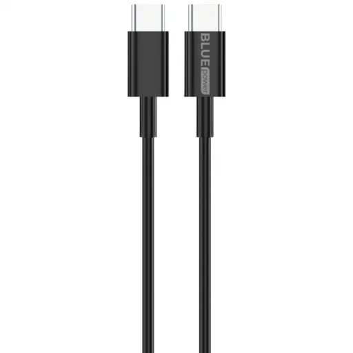 Autós töltő Blue Power BCC50, 33W, 3A, 1 x USB-A - 1 x USB-C, USB-C kábellel, Fekete - 2