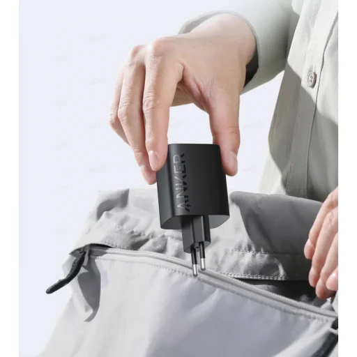 Hálózati töltő Anker 336, 67W, 3.25A, 1 x USB-A - 2 x USB-C, Fekete A2674G11 - 3