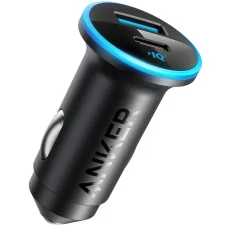 Anker 323 autós töltő, 52.5W, 3A, 1 x USB-A - 1 x USB-C, Fekete A2735G11