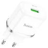 Fali töltő Hoco N3, 18W, 3A, 1 x USB-A, fehér thumbnail