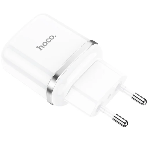 Fali töltő Hoco N3, 18W, 3A, 1 x USB-A, fehér - 3