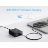Asztali Töltő Anker, 112W, 3A, 3 x USB-A - 3 x USB-C, Fekete A2154G11 thumbnail