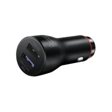 Autós Töltő Huawei CP36, 22.5W, 2.25A, 2 x USB-A, USB-C Kábellel, Sötétszürke 55034029