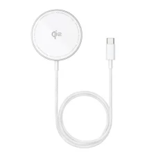 Vezeték nélküli töltő Baseus Simple Mini4 Air, 15W, 1.67A, Ezüst P10278200S11-00