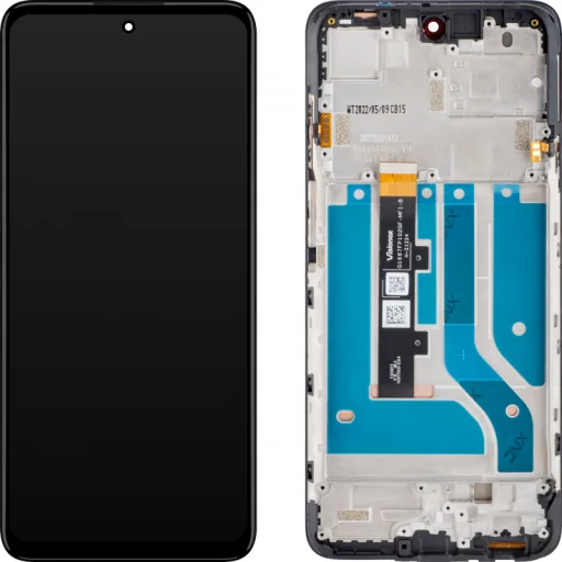 LCD kijelző modul Motorola Edge 20 Lite fekete - 1