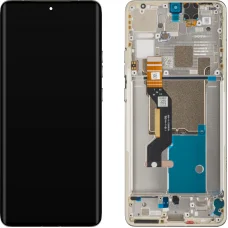 Motorola Edge 50 Pro LCD kijelző modul, Holdfény Gyöngyház