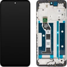 LCD kijelző modul Motorola Moto E15 / G05, fekete