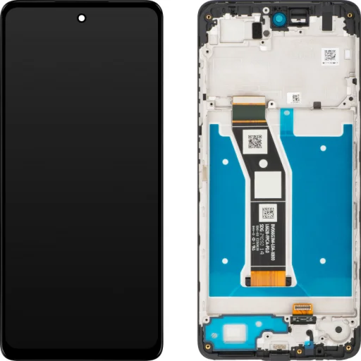 LCD Kijelző Modul Motorola Moto G04s készülékhez, fekete - 1