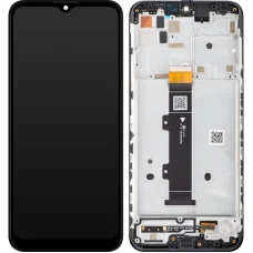 LCD kijelző modul Motorola Moto G20-hoz, fekete
