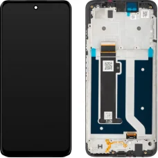 LCD kijelző modul Motorola Moto G34 típusú készülékhez, fekete
