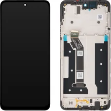 Motorola Moto G35 LCD kijelző modul, fekete