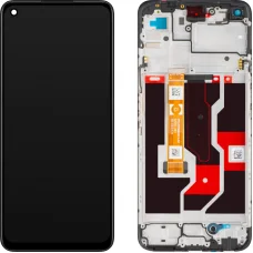 Oppo A36 / A76 LCD kijelző modul - fekete
