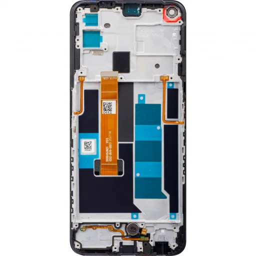 LCD kijelző modul Realme 7 5G, Fekete - 3