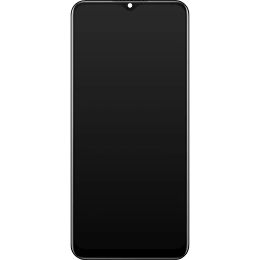 LCD kijelző modul Realme C25Y-hez, fekete - 2