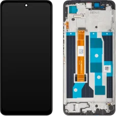 LCD kijelző modul Realme C65-hez, fekete