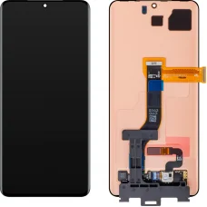 Samsung Galaxy S20+ 5G G986 / S20+ G985 LCD kijelző modul, keret nélkül, fekete