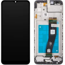 Samsung Galaxy A02s A025G LCD kijelző modul, fekete