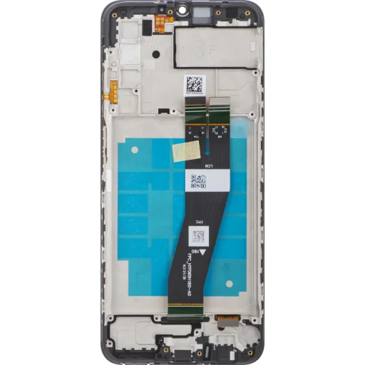 Samsung Galaxy A03s A037, G Verzió, Fekete LCD Kijelző Modul - 3