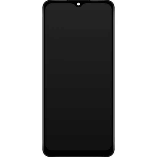 LCD kijelző modul Samsung Galaxy A12 A125 készülékhez, fekete - 2