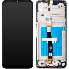 LCD kijelző modul Samsung Galaxy A22 5G A226, fekete